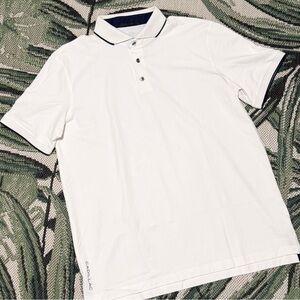 Greyson Cadillac White Polo Shirt Men’s Size Large